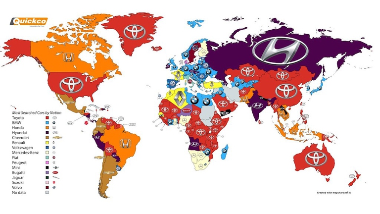 auto più cercate su google