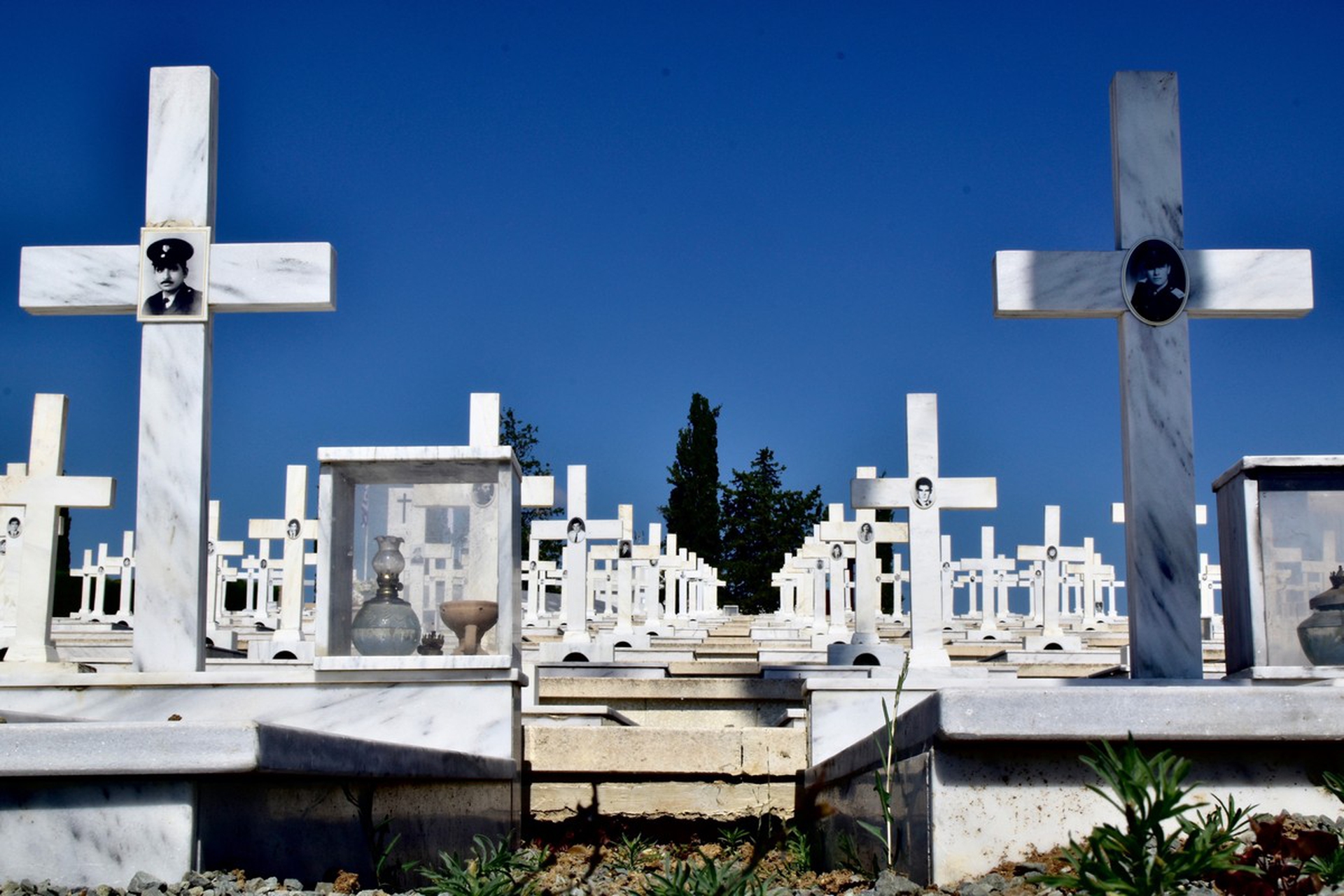 Il cimitero della Nicosia greca