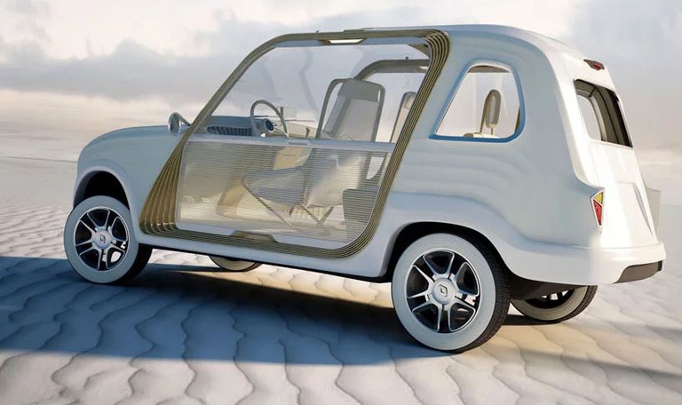 Nel 2011 il concorso Renault 4 ever vide oltre 3mila designer impegnati nella rielaborazione di una nuova Renault 4 (nella foto una delle proposte).  ©RENAULT 4 ever