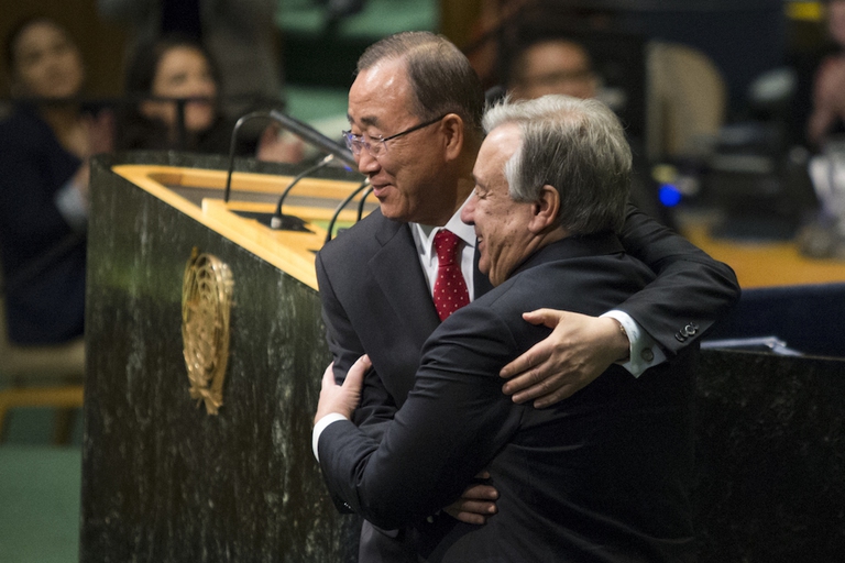 Guterres Ban Ki-moon