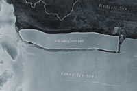 In Antartide si è staccato A-76, l’iceberg più grande del mondo