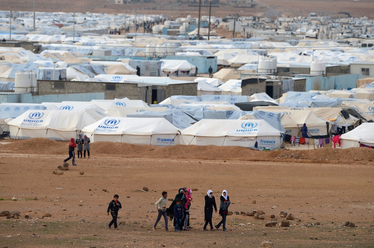 Campo profughi Zaatari Giordania
