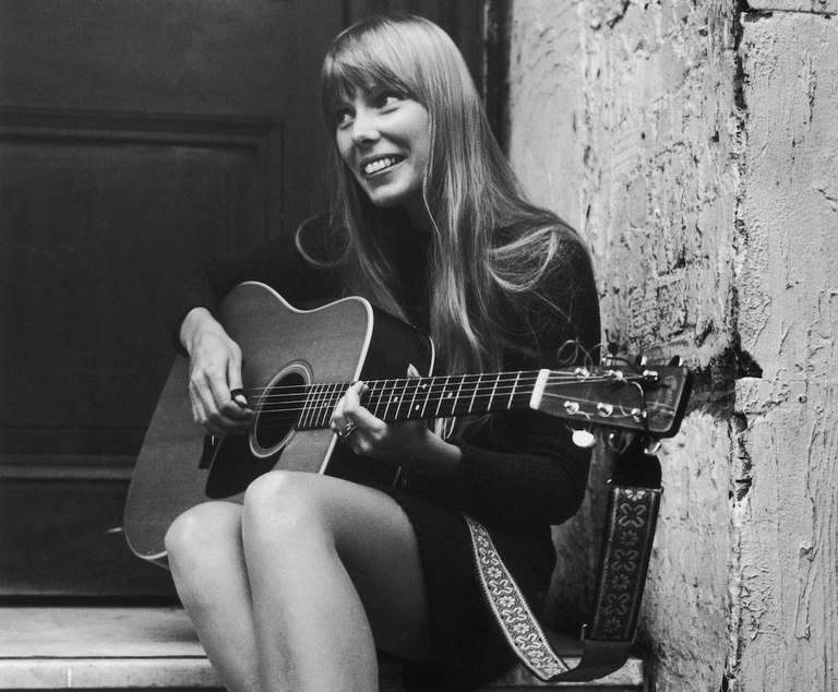Joni Mitchell nel 1968