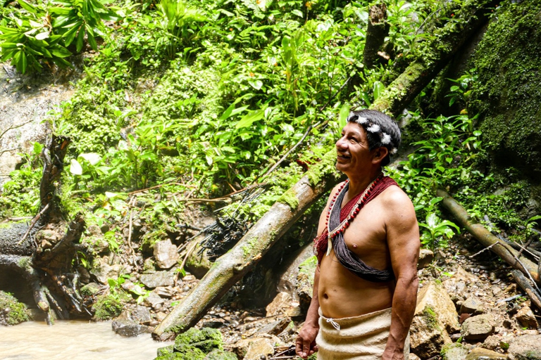 waorani native in the Amazon