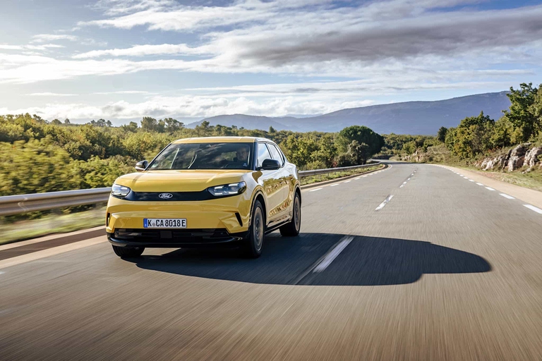 Ford, Capri, elettrica, test drive