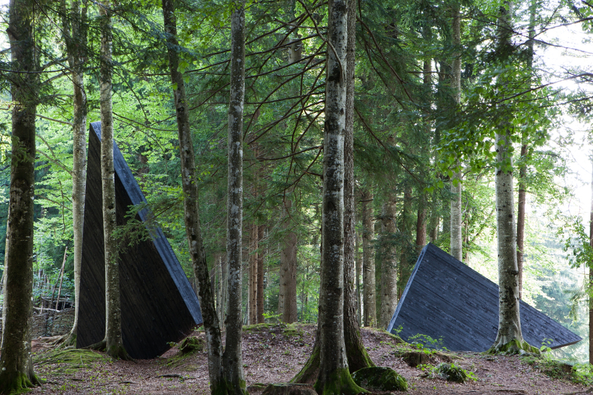 Arte Sella un'opera Rainer Gross_Il quadrato