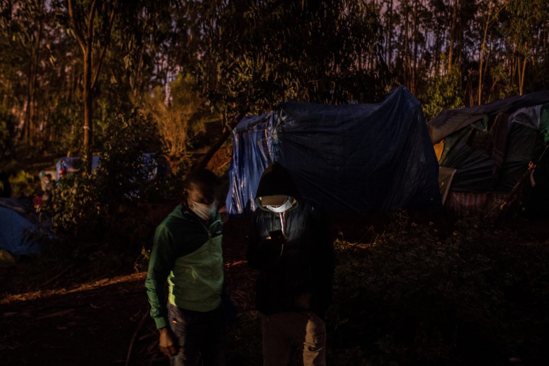 Tenerife Migrants Sleep Outside To Protest Shelter Conditions