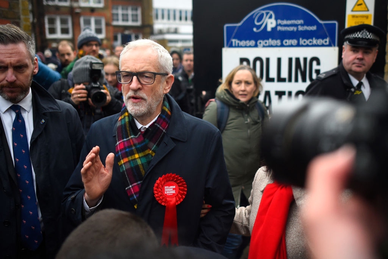 elezioni in regno unito Jeremy Corbyn Partito laburista vota islington north londra