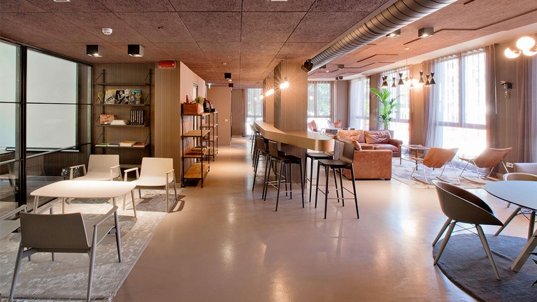 La Giornata del lavoro agile in via Copernico 38 a Milano.