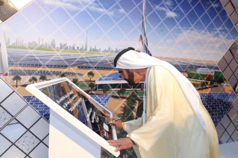 Dubai solare a concentrazione