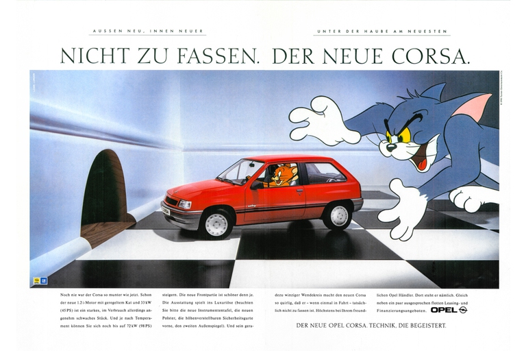 Nel 1982 nasce la prima Opel Corsa, destinata a diventare una delle city car più diffuse di sempre. ©Opel 