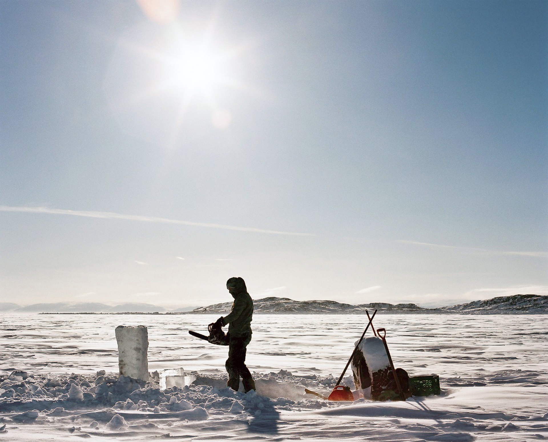 Terje Isungset's ice instruments