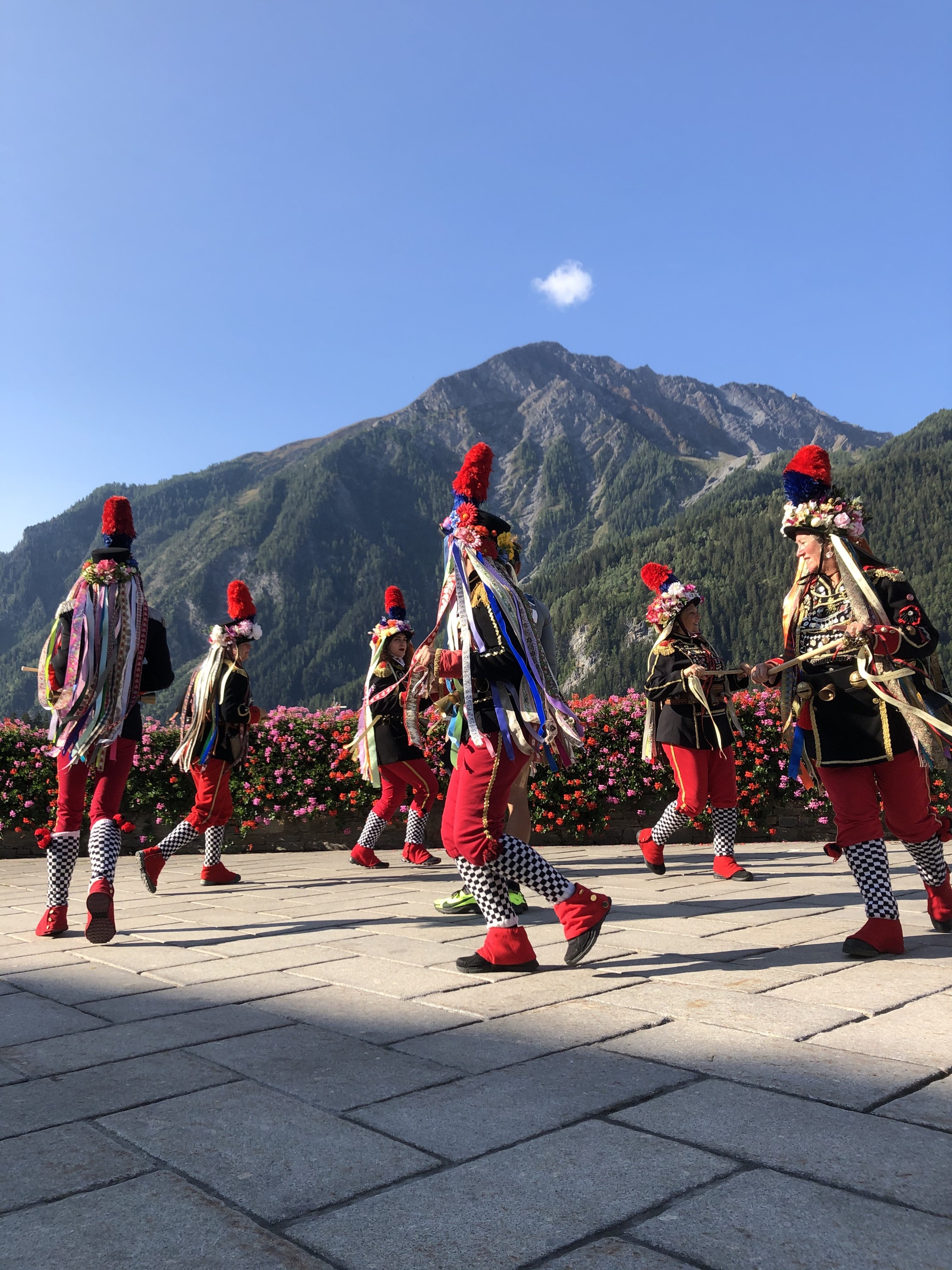 Partenza da Courmayeur