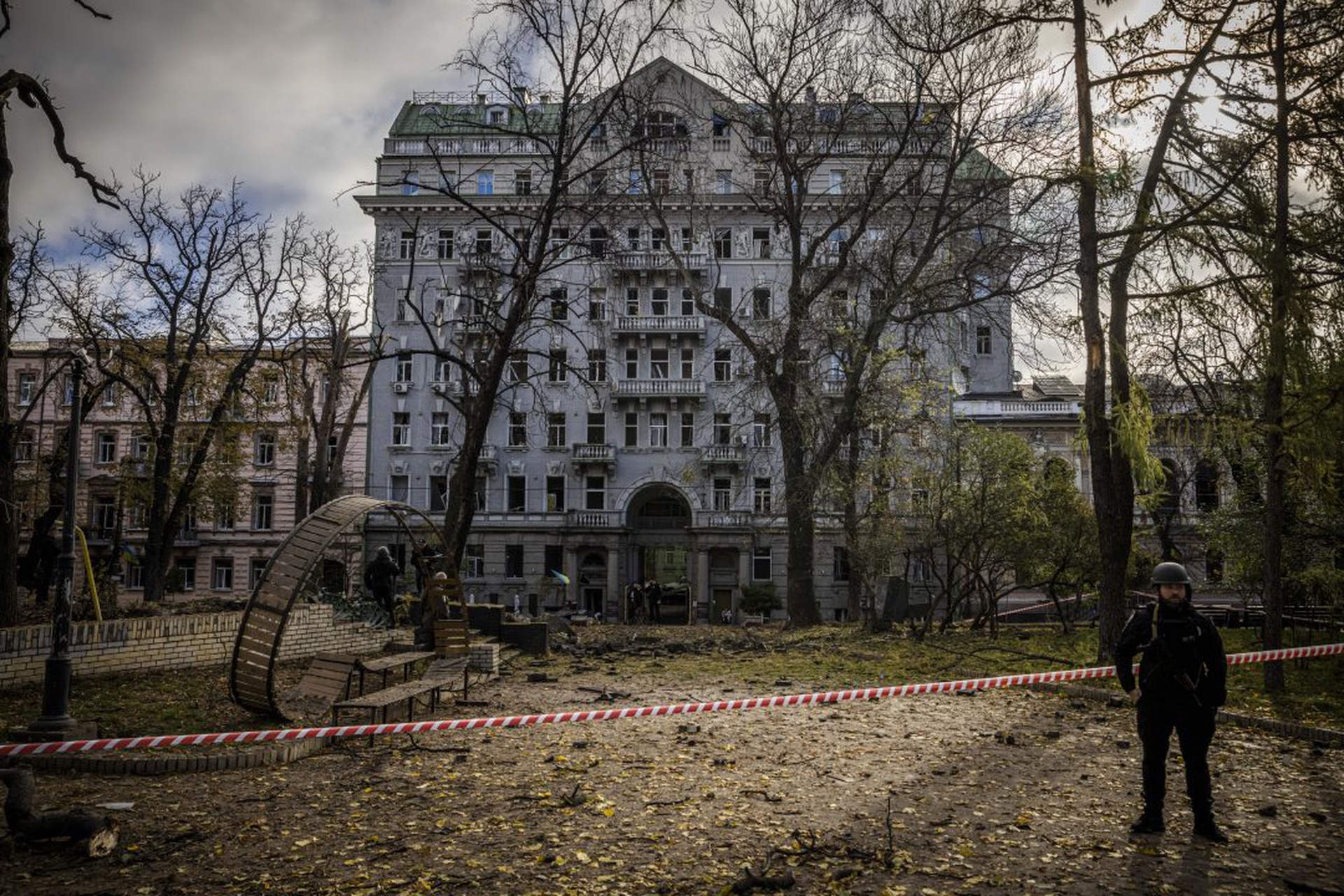Multiple Explosions In Kyiv