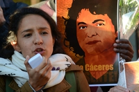 Bertha Isabel Zúniga Cáceres. I’ll continue fighting with Honduras’ indigenous people, in my mother’s name
