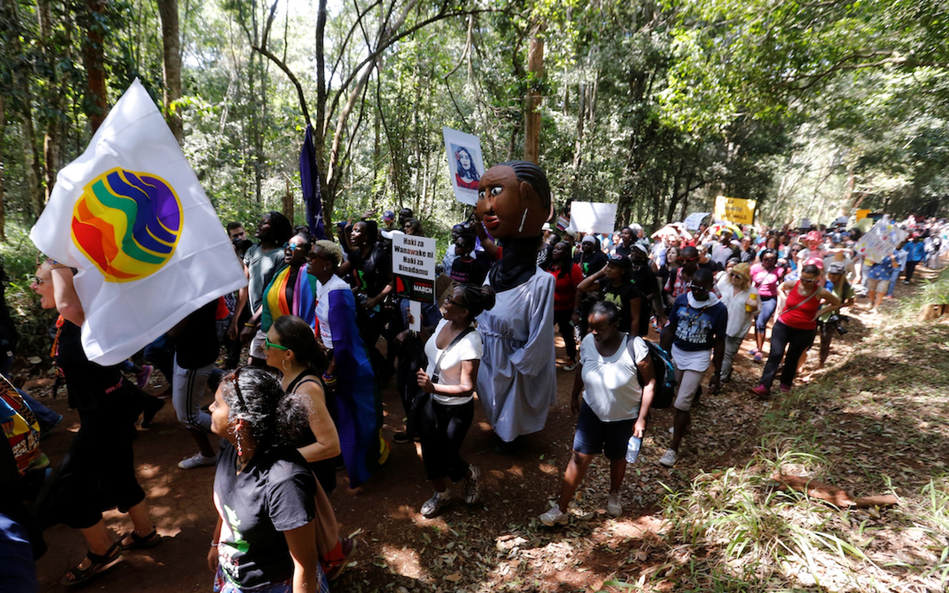 The Women's March in Washington and around the world