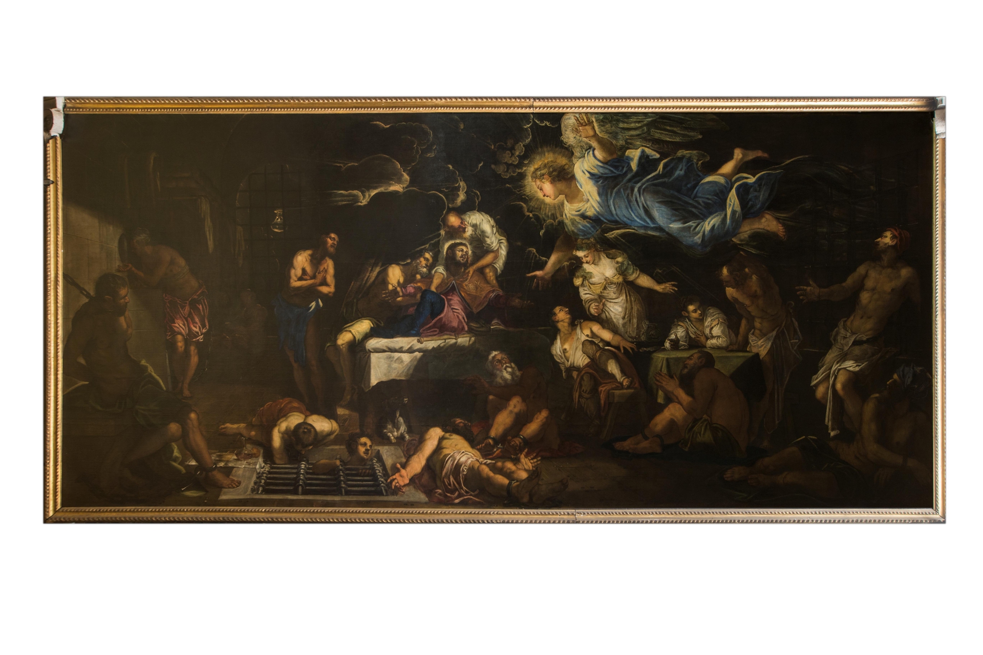San Rocco in carcere visitato da un angelo, Tintoretto