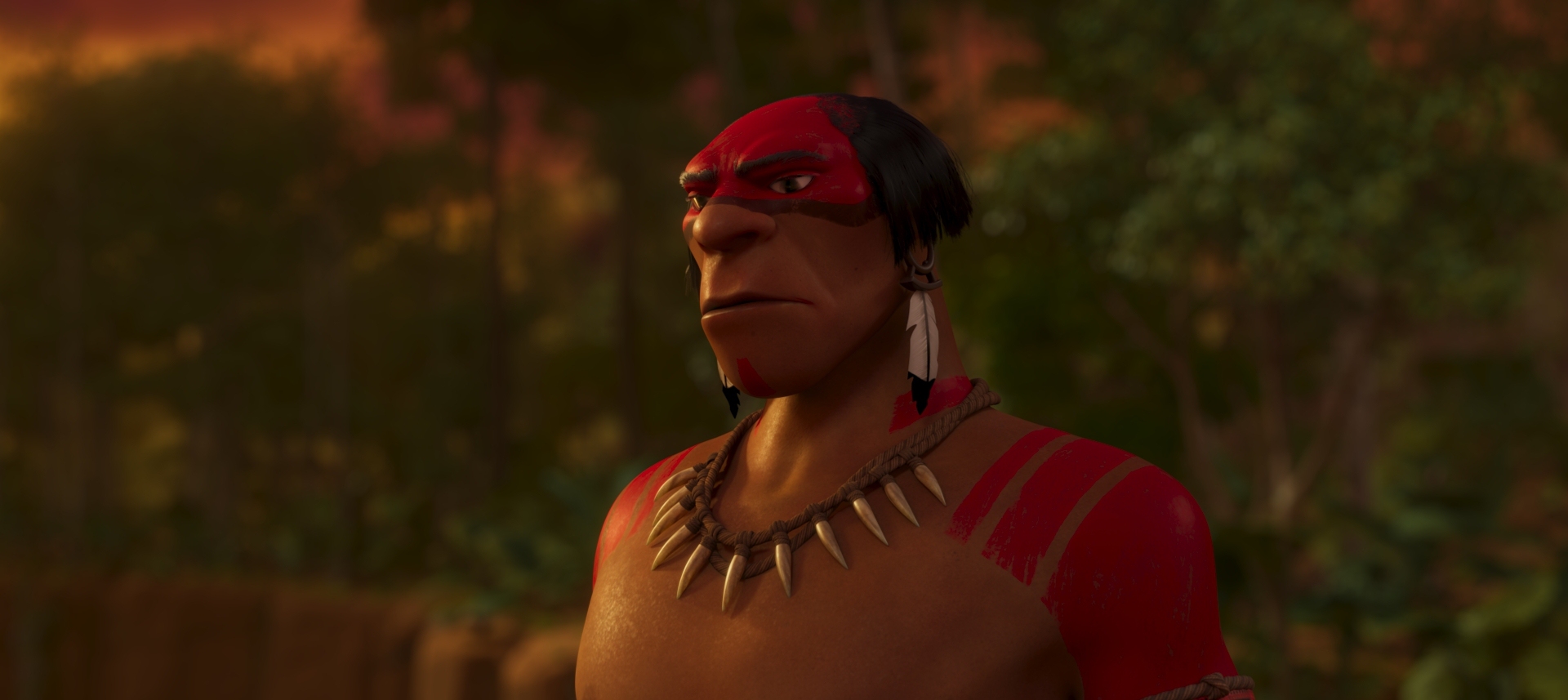 Atok, guerriero di Candamo nel film Ainbo