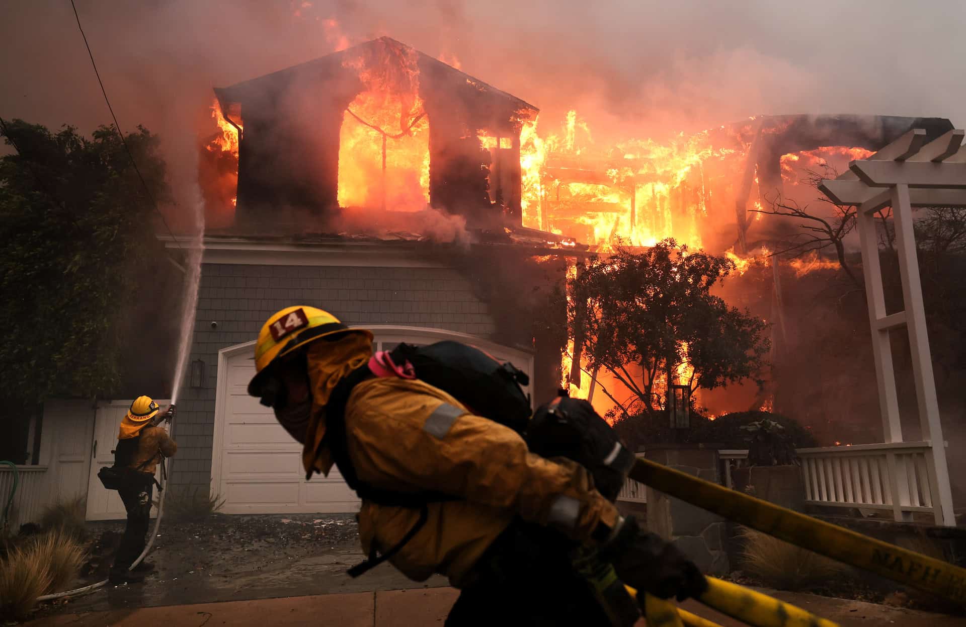 Gli incendi nella Contea di Los Angeles