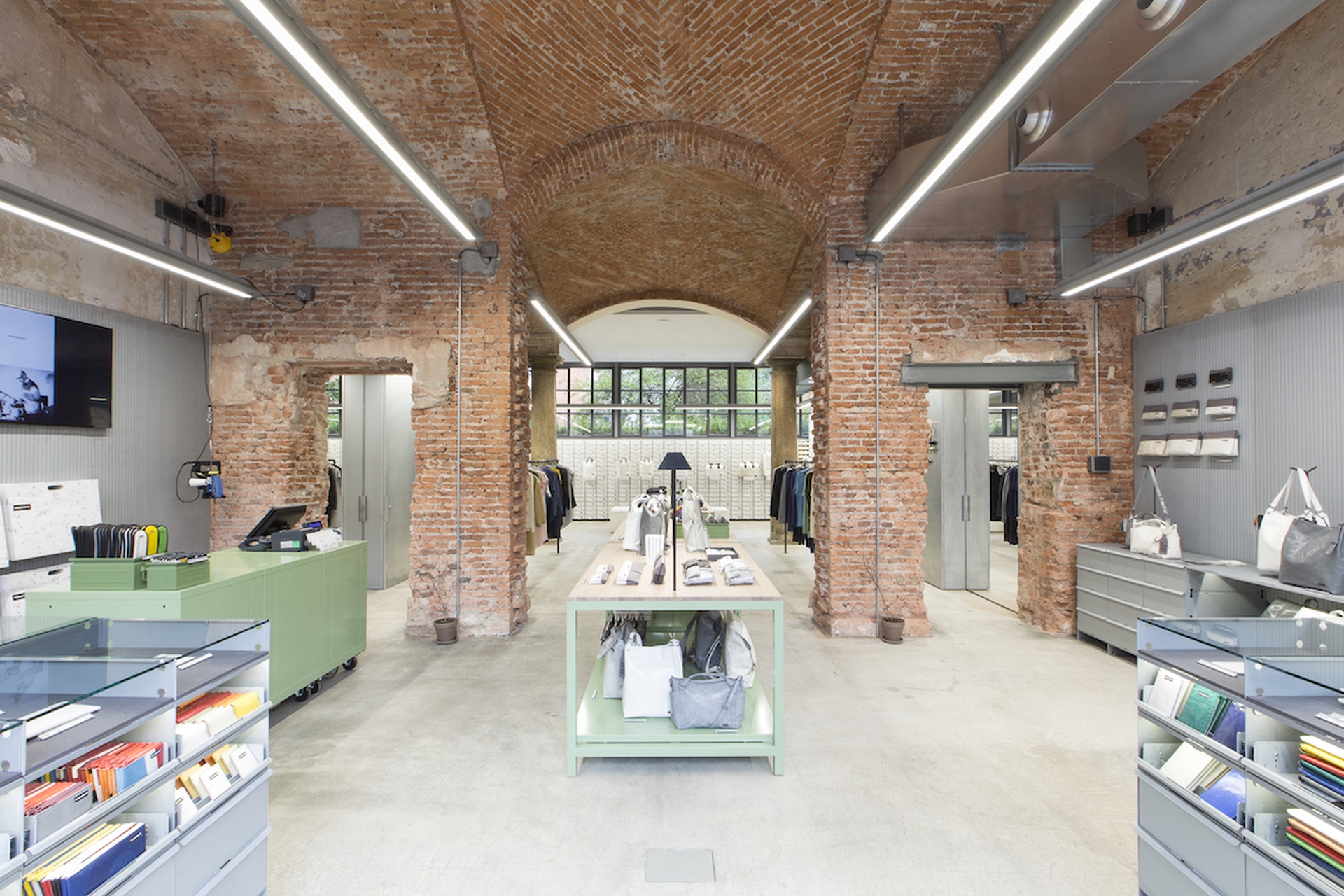 Il negozio Freitag a Milano