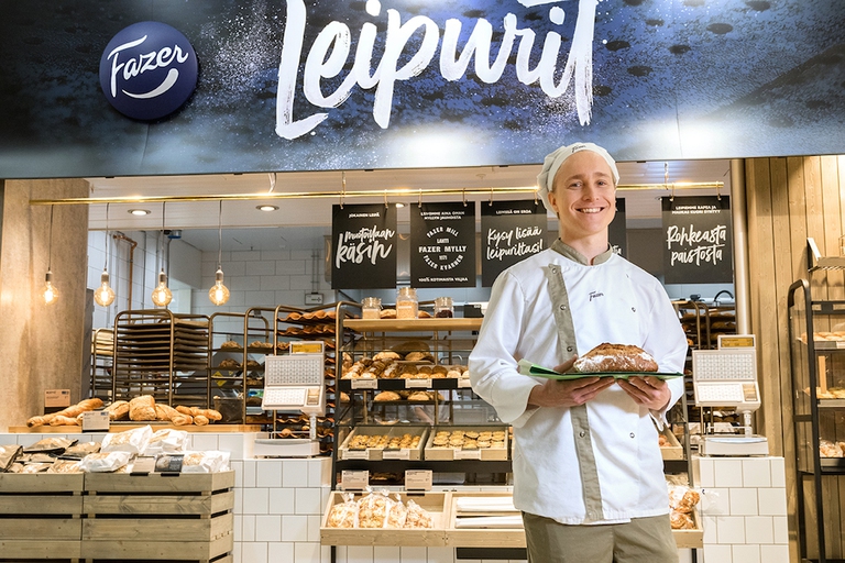 Il pane a base di farina di grilli prodotto dall'azienda finlandese Faker