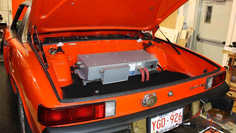 Porsche 914 con retrofit 