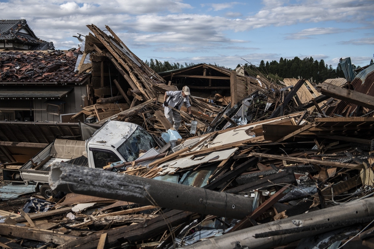 Damage caused by Typhoon Hagibis