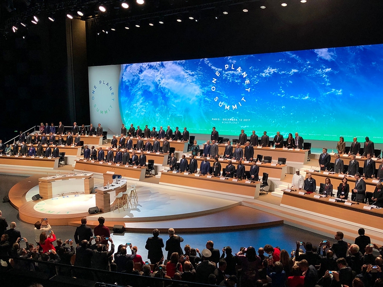 La coalizione del One Planet summit