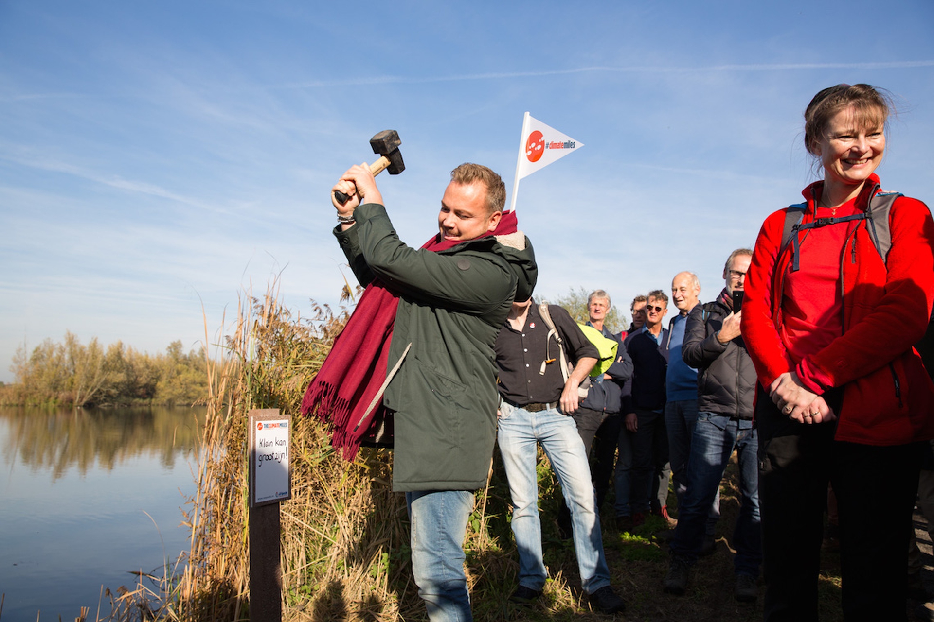 the climate miles placards
