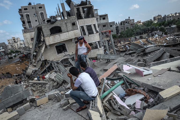 Bombardamenti di Israele nella Striscia di Gaza