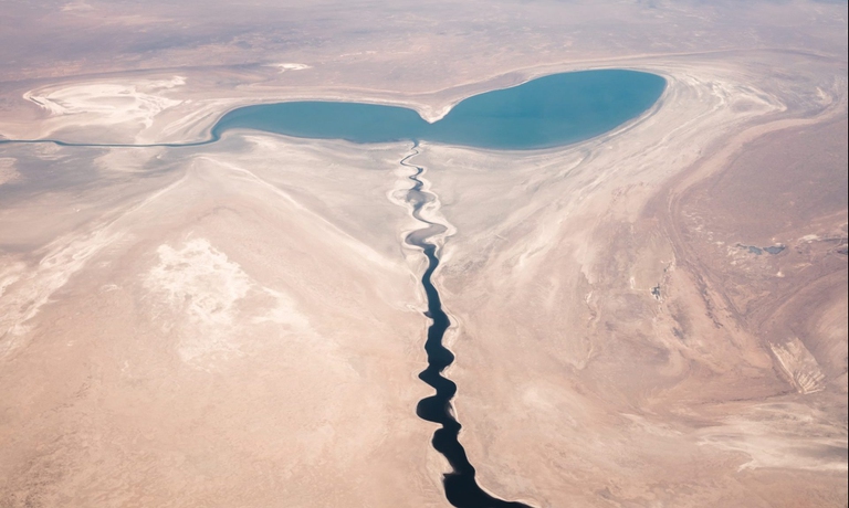 lago Aral in Uzbekista