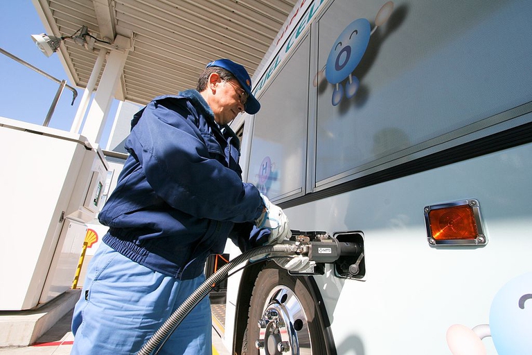 L'autobus a idrogeno di Toyota