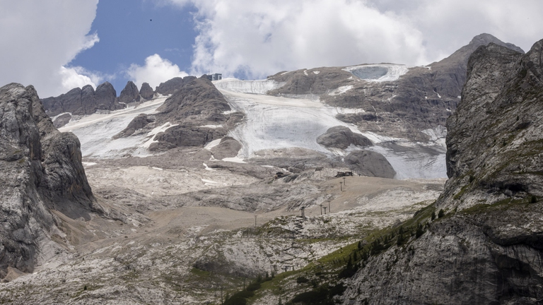 marmolada glacier