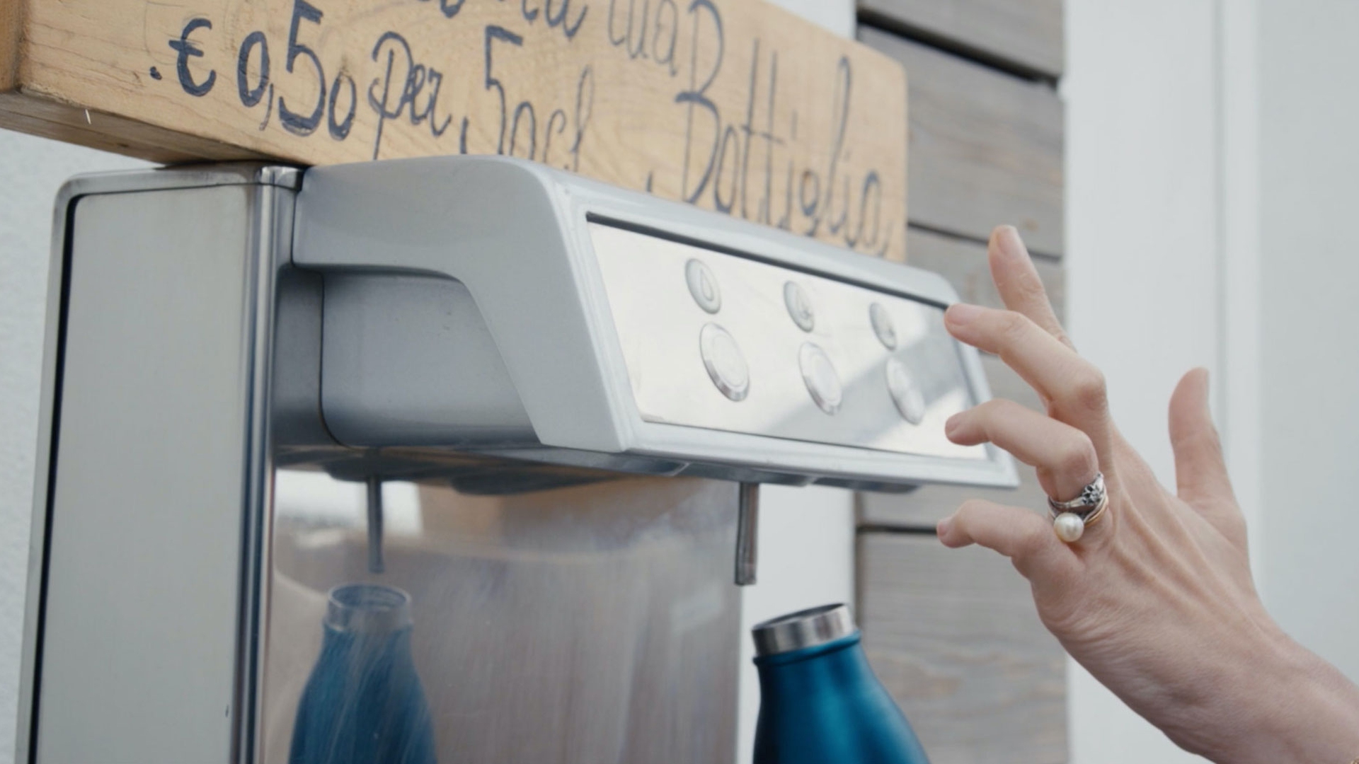 Erogatori di acqua sulle spiagge