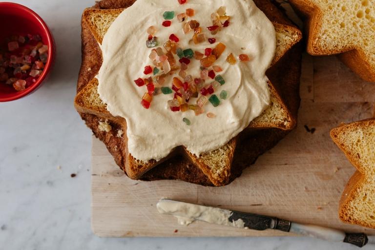 Pandoro crema al mascarpone