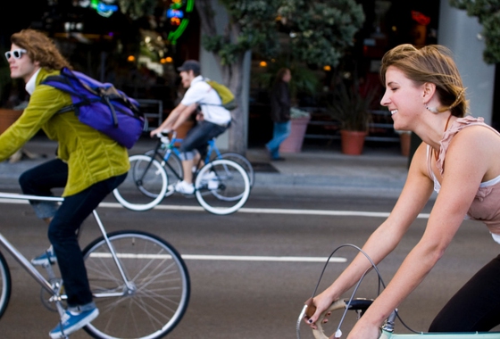 come fare un time lapse in bicicletta