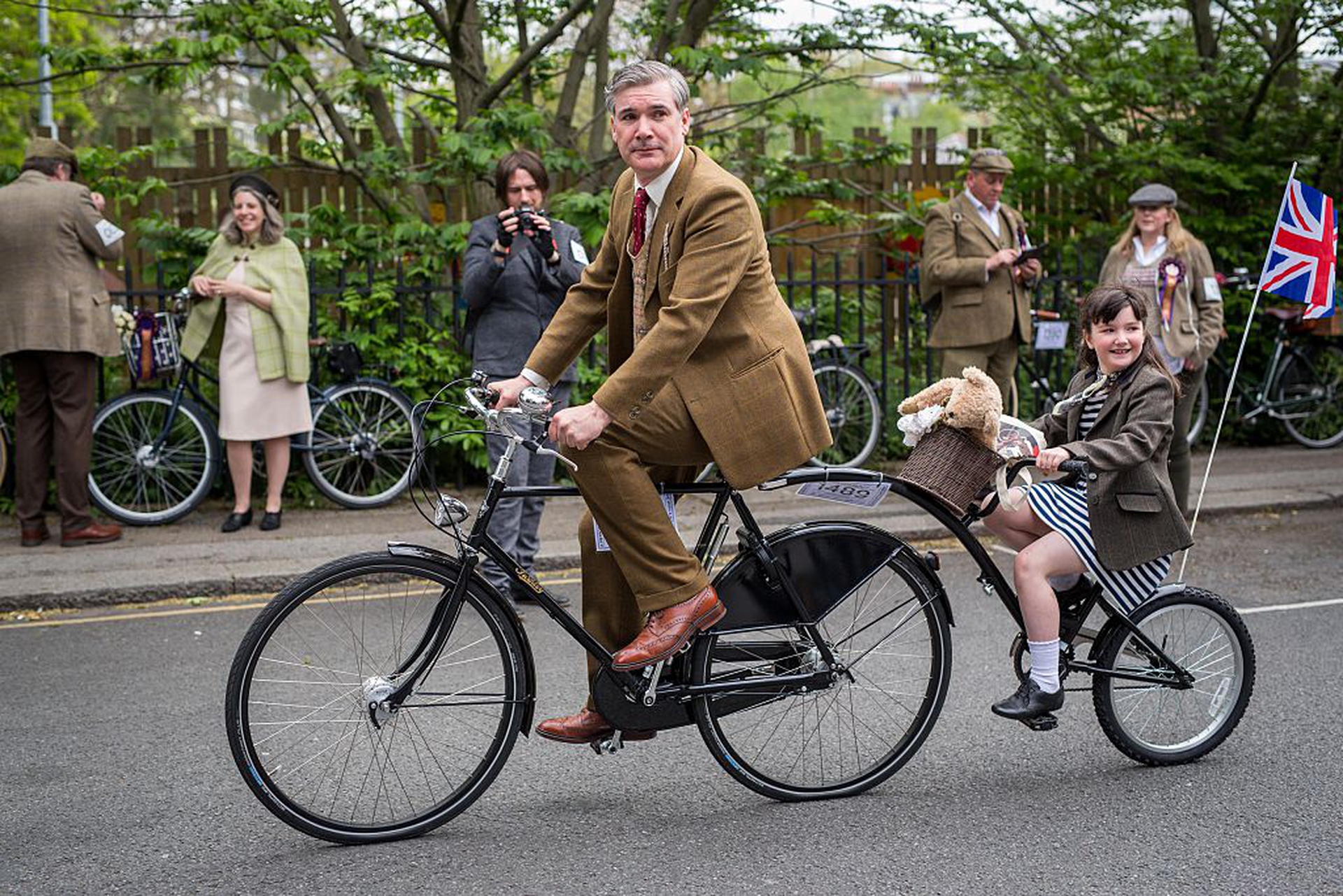 Tweed Run 2016 con i figli