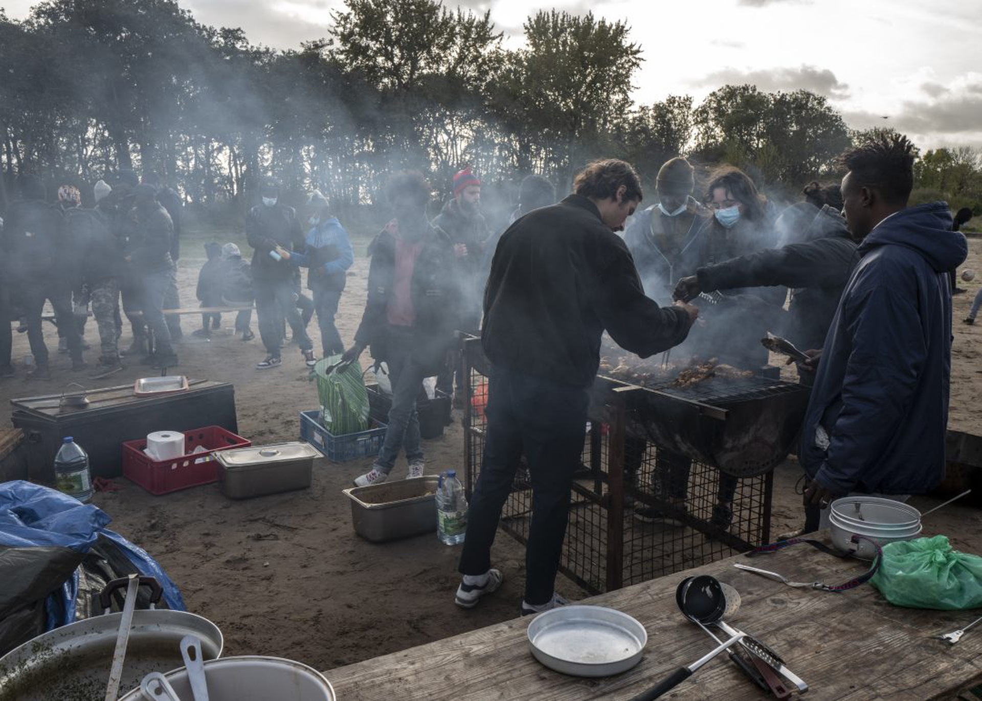 Migrants Living In Limbo In Calais