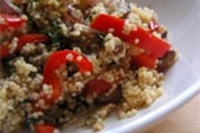 Insalata di cous cous e verdure