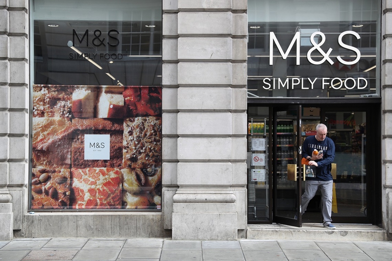 Negozio Marks And Spencer a Londra