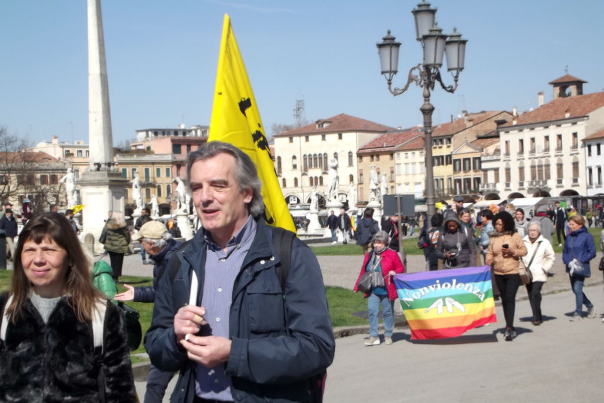 Arrivo del corteo
