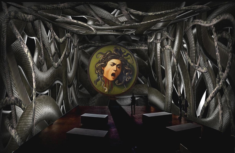 Scudo con testa di Medusa