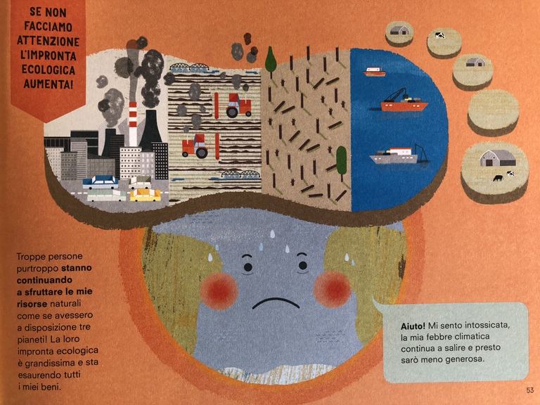 Impronta ecologica Uffa che caldo! libro Mercalli