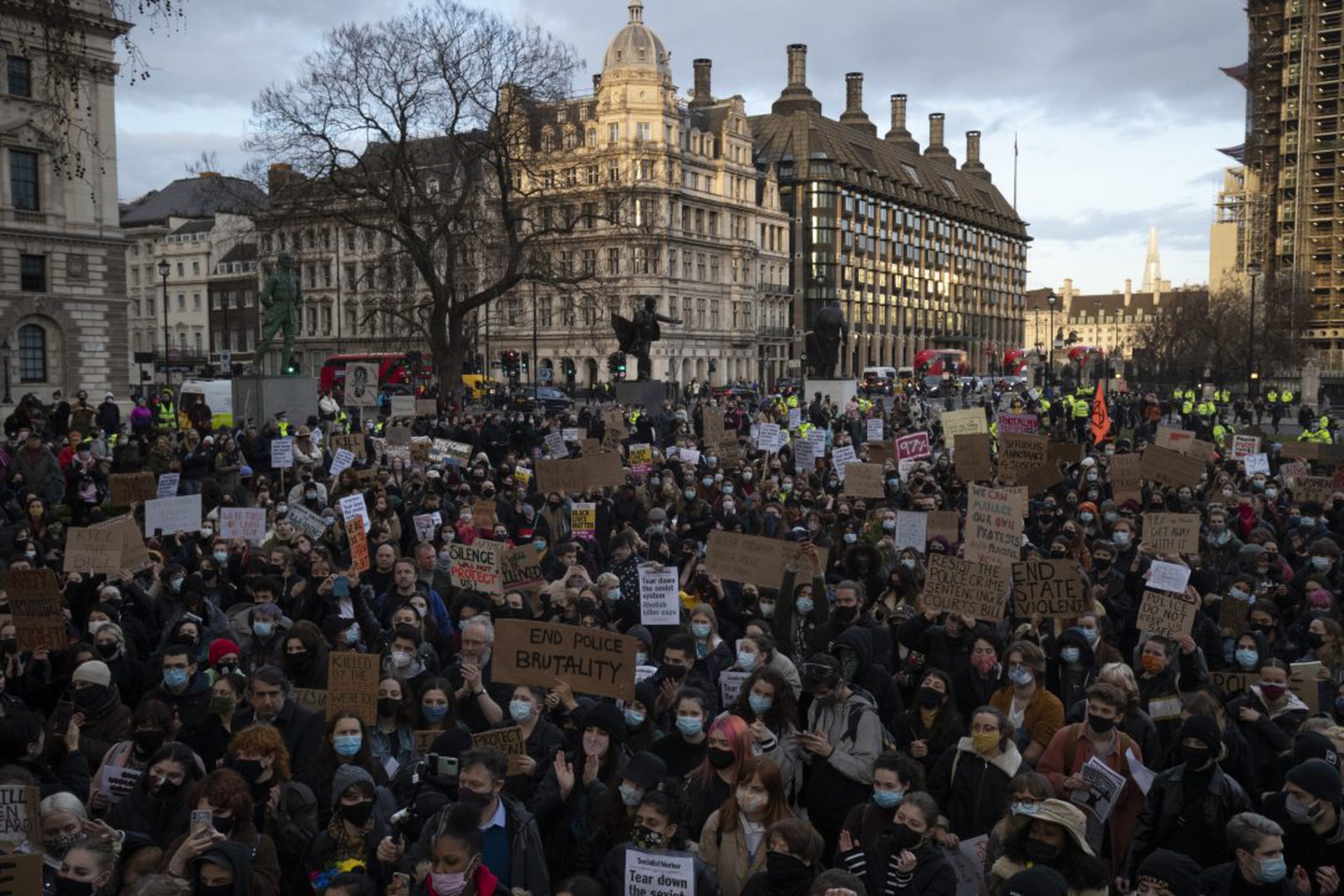 Met Police Criticised Over Response To Sarah Everard Vigil