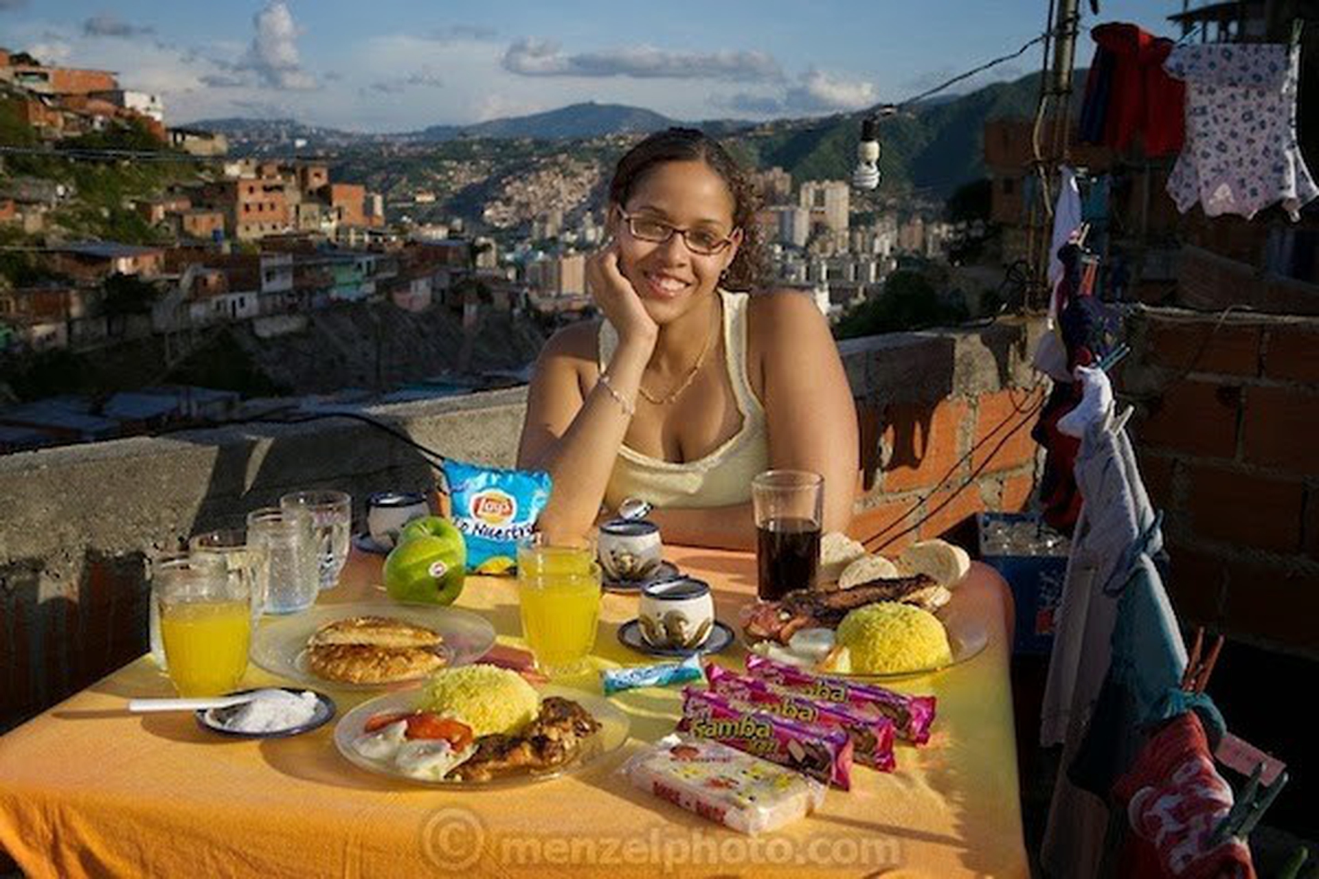 Что едят. Красивый завтрак в Венесуэле. Фото что едят богатые люди. Ела из разных стран фото. Каракас фото девушек.