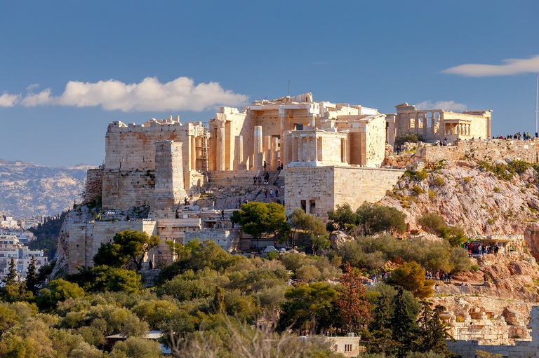 Acropoli e Partenone ad Atene