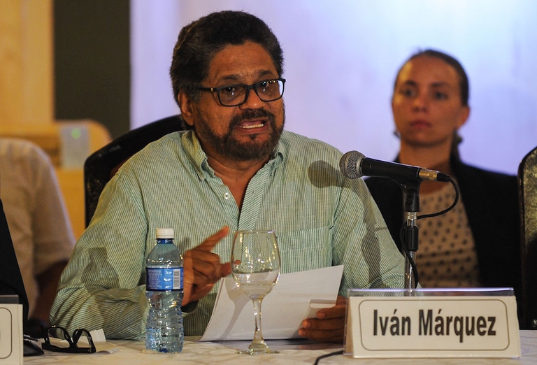 The commander of the FARC, Ivan Marquez © Yamil Lage/AFP/Getty Images