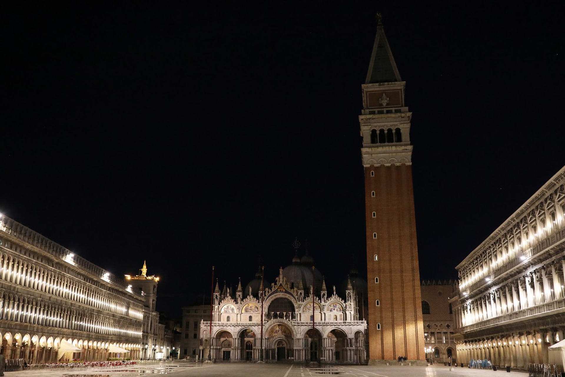 Le città svuotate dal coronavirus. Venezia