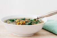 Lentil and pumpkin soup