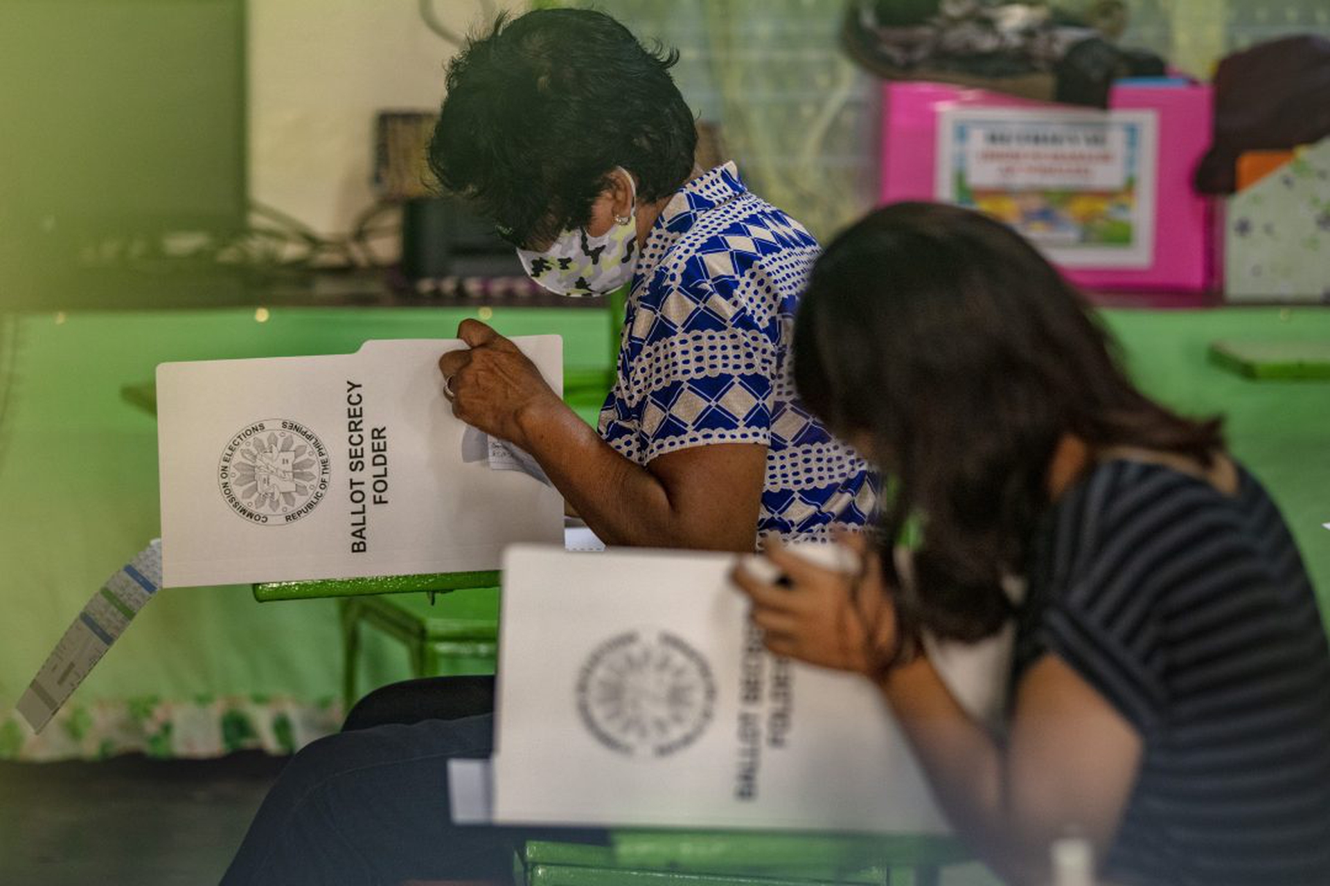 Voters Cast Their Ballots In Philippines Election